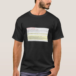 Camiseta Erro de Objeto Não Definido Para Instância de um O