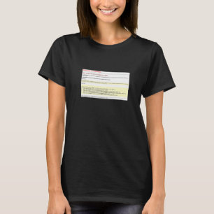 Camiseta Erro de Objeto Não Definido Para Instância de Um O