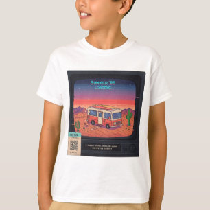 Camiseta Erro de Verão Retroativo 404 T-Shirt   Arte com fa