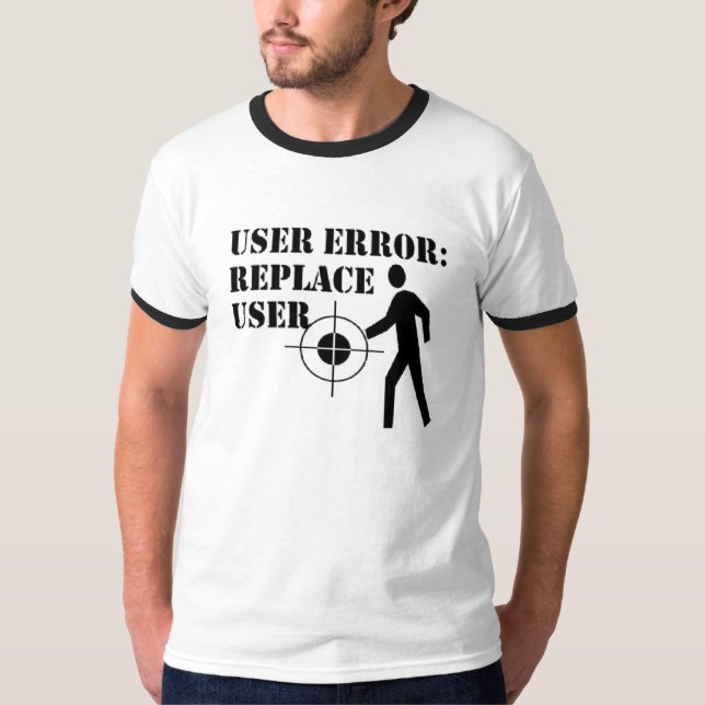 Camiseta Erro do usuário (Frente)
