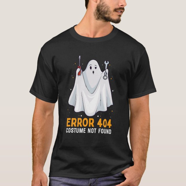 Camiseta Erro Engraçado 404 Figurume Não Encontrado Fácil P (Frente)