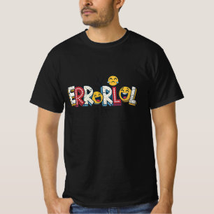 Camiseta ERRO! LOL: Glitch Humor para a Era Digital