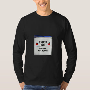 Camiseta Erro nas mulheres 404 Figurume Não Encontrado Codi