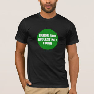 Camiseta Error-404-Request-Not-Found