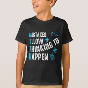Camiseta Erros de Professores de Matemática nas Escolas Pe
