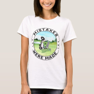 Camiseta Erros Foram Feitos Carrinho De Golfe