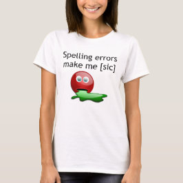 Camiseta Erros Ortográficos Me Fazem Humor Gramático