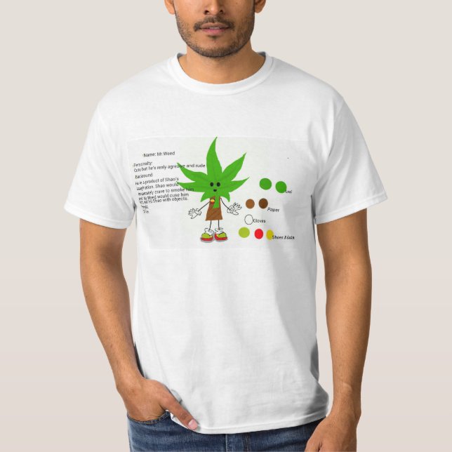 Camiseta erva daninha (Frente)