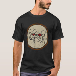 Camiseta Erva De Fumar Cão Com Legal Funny