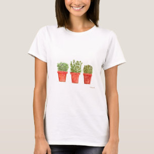 Camiseta Ervas de tima-rosmaninho