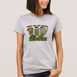 Camiseta Ervas são chá medicinal