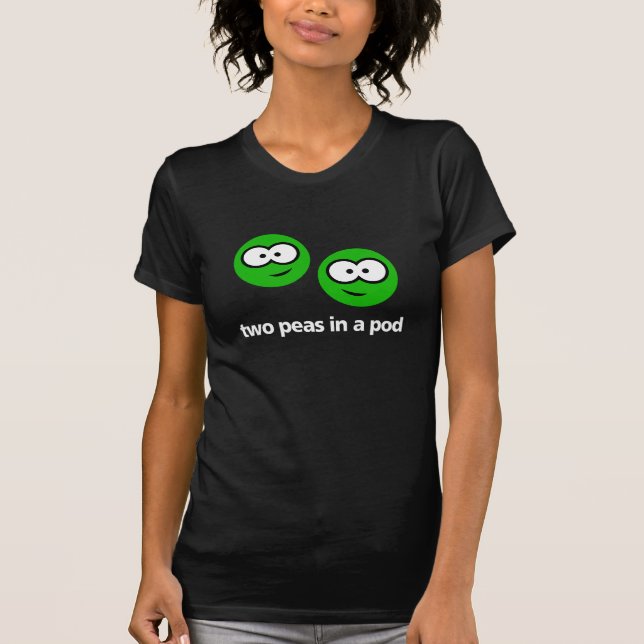Camiseta Ervilhas doces pequenas (Frente)