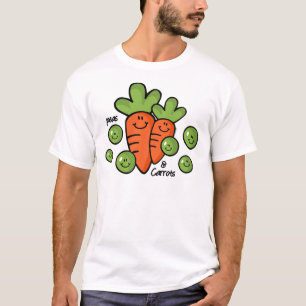 Camiseta Ervilhas e cenouras