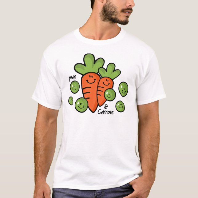 Camiseta Ervilhas e cenouras (Frente)