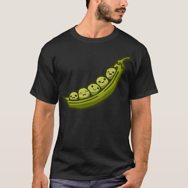 Camiseta Ervilhas Em Uma Vagem (Frente)