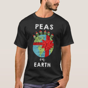 Camiseta Ervilhas na chalaça engraçada do vegetariano do