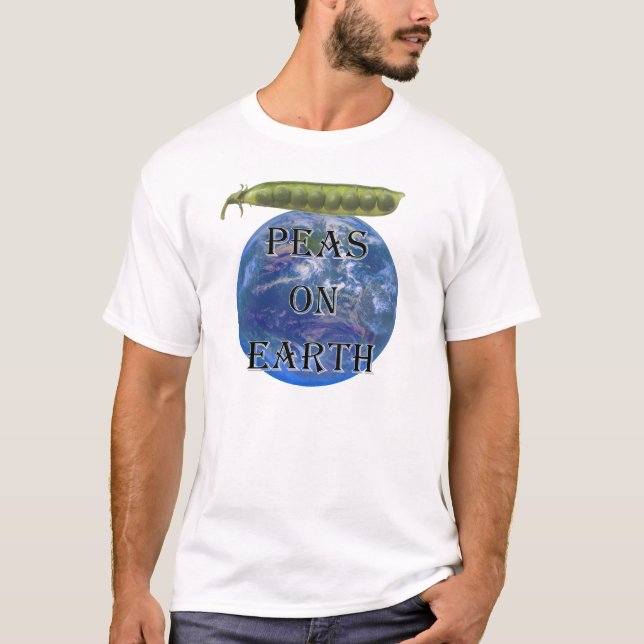 Camiseta Ervilhas Na Terra (Frente)