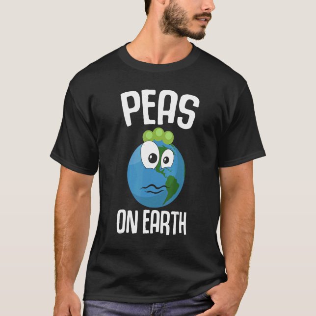 Camiseta Ervilhas Na Terra (Frente)