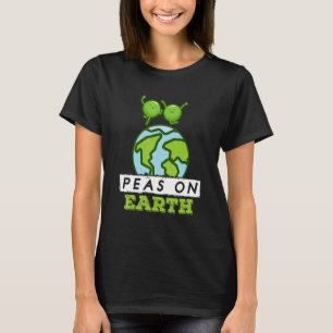 Camiseta Ervilhas na Terra, por favor ou veggie 1