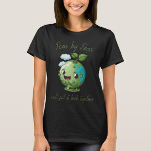 Camiseta Ervilhas por ervilhas vamos colocá-lo junto novame