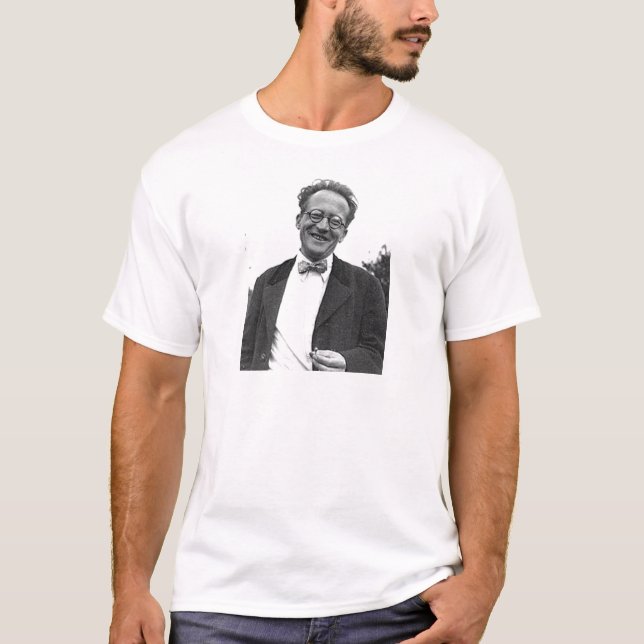 Camiseta Erwin Schrodinger (Frente)