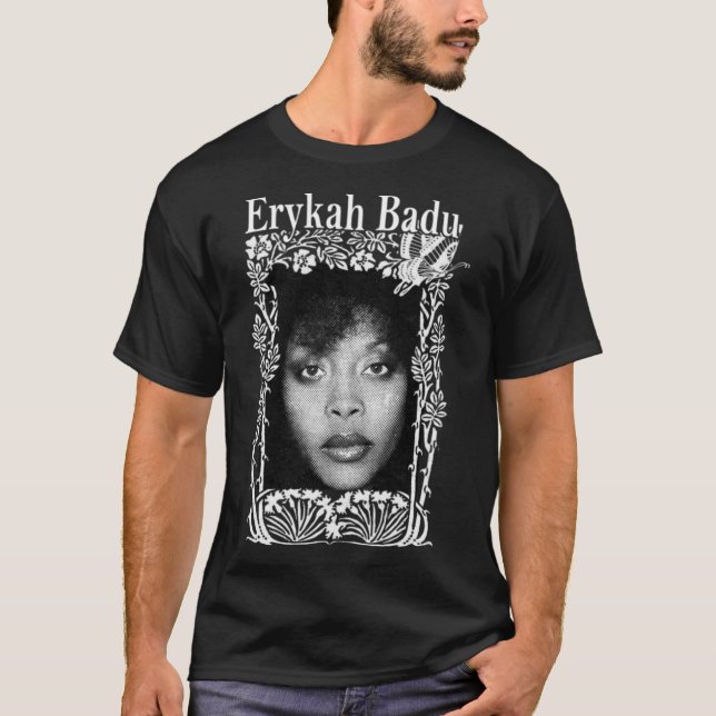 Camiseta Erykah Badu - Black Rusty (Frente)