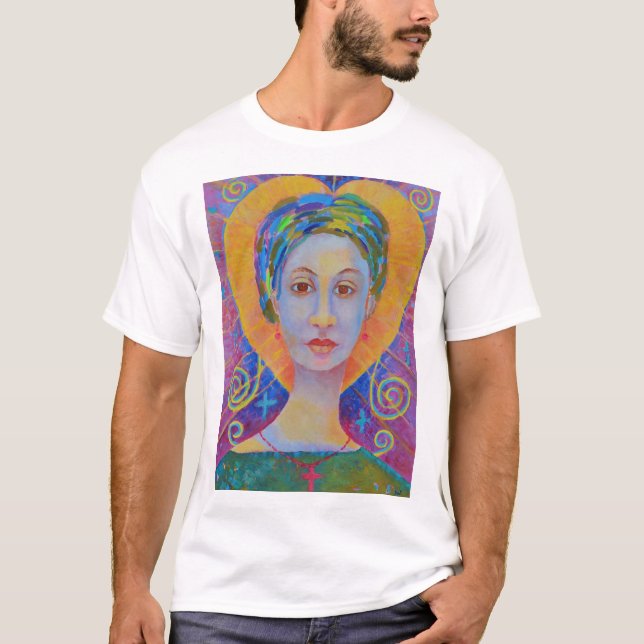 Camiseta Erzulie Freda voodoo Orleans Dantor Wudu art (Frente)
