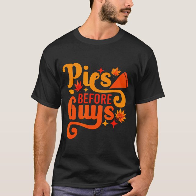 Camiseta Es Before Guys Shirt Funny Thanksgiving Women Girl (Frente)