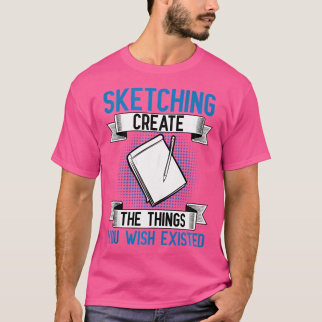 Camiseta Esboçando para ns (Frente)