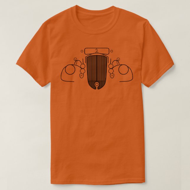 Camiseta esboço clássico do Pierce Arrow 1930 (Frente do Design)