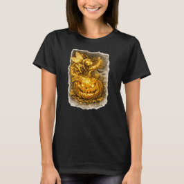 Camiseta Esboço de Abelha Brilhante Dançando em Volta da Ab