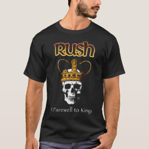 Camiseta Esboço de Design de Moda Rush Bandrush Musicrush B