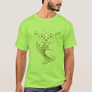 Camiseta Esboço de Tarsier