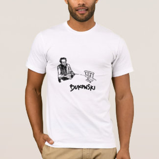 Camiseta esboço do bukowski