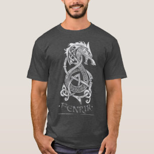 Camiseta Esboço Fenrir