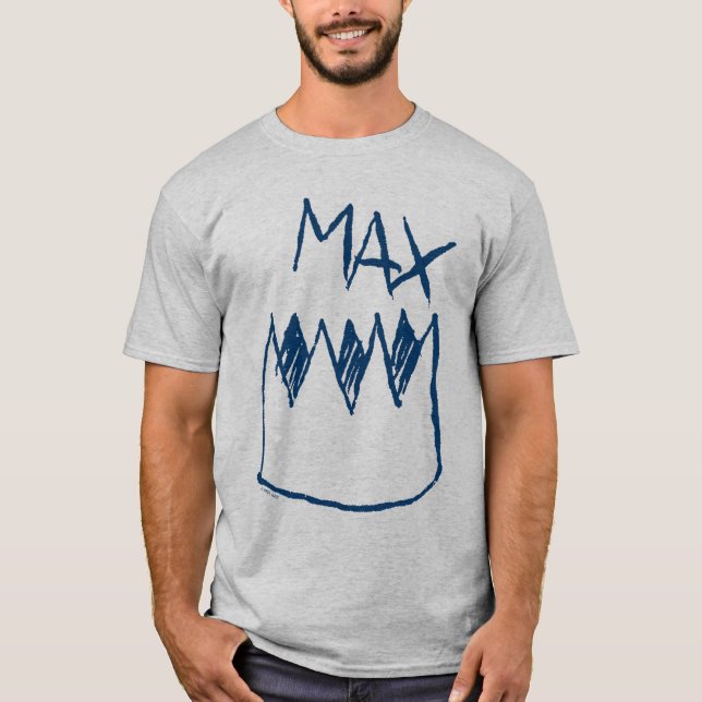 Camiseta Esboço Max & Coroa (Frente)