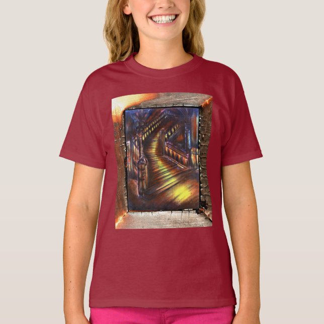 Camiseta Escada de luz (Frente)