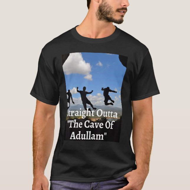Camiseta Escada Fora Da Caverna De Adullam (Frente)