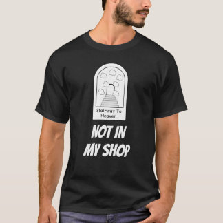 Camiseta Escada para o céu - Não no meu Compro