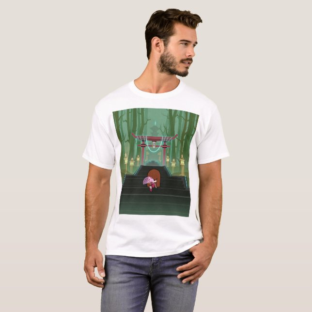 Camiseta Escadaria ao templo (Frente Completa)