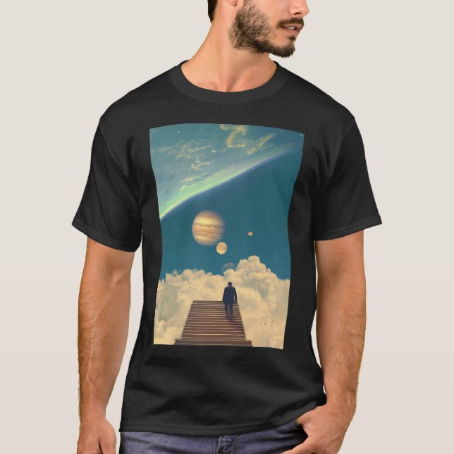 Camiseta Escadaria Para o Céu (Frente)