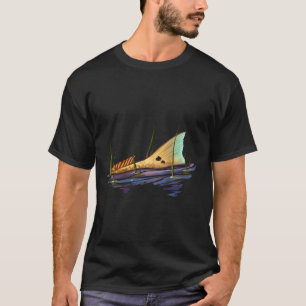 Camiseta Escadas, Cantarilhos, Peixes Vermelhos, Camisa-Ver