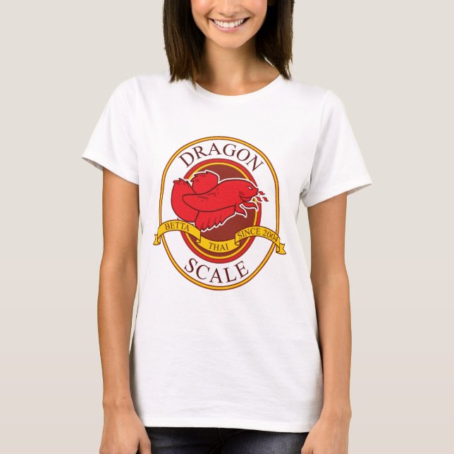Camiseta Escala Betta do dragão (Frente)