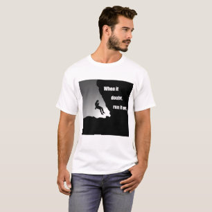 Camiseta Escala de foguetes motivacional
