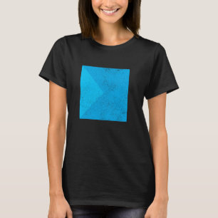 Camiseta Escala Geométrica Triangular Formas Quadradas Arte