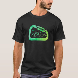 Camiseta Escala Gráfica Retrorna Escalada de Rocha Mou