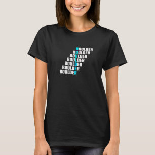 Camiseta Escala Gráfica Retrorna Escalada de Rocha Mou