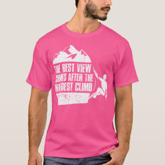 Camiseta Escalada Bouldering Escalador Montanhista Rocha