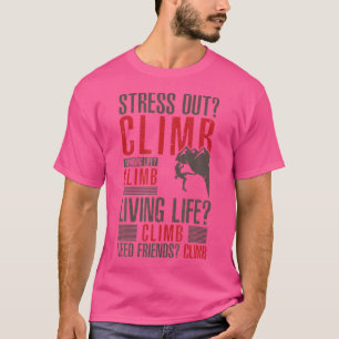 Camiseta Escalada Bouldering Escalador Montanhista Rocha
