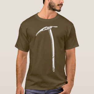 Camiseta Escalada de gelo na neve, inverno, subida I